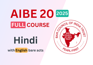 AIBE 20: FULL Course (Hindi+English)