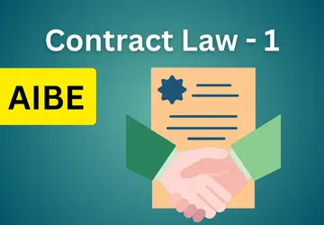 AIBE 19: Contract Act Part 1 (Hindi)