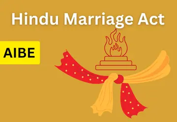 AIBE 19: Hindu Marriage Act (English)