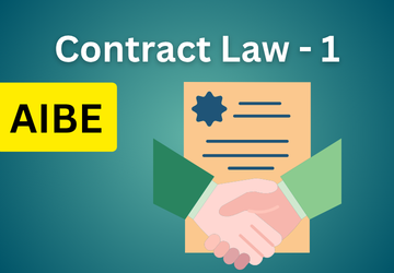 AIBE 22 : Contracts Part 1 (Hindi)