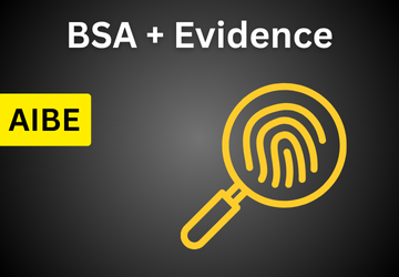 AIBE 21 : BSA + IEA (Hindi)